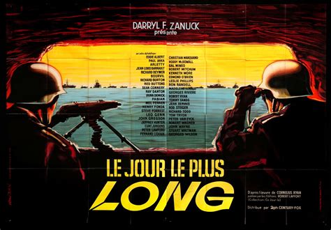 The Longest Day 1962 Original French Double Grande Movie Poster