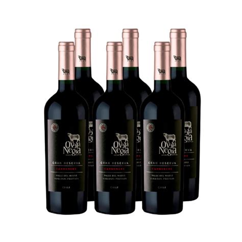 6 Vinos Oveja Negra Gran Reserva Cab Franc Carmenere CuarentaGrados