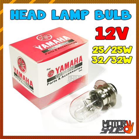 BULB MENTOL FRONT HEAD LAMP LAMPU DEPAN 12V 32 32W 25 25W YAMAHA SRL110