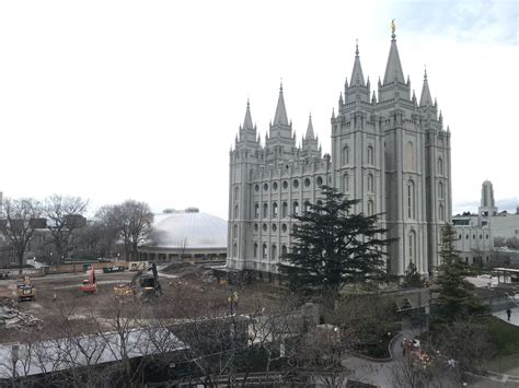 Condition of Salt Lake Temple After Utah Earthquake