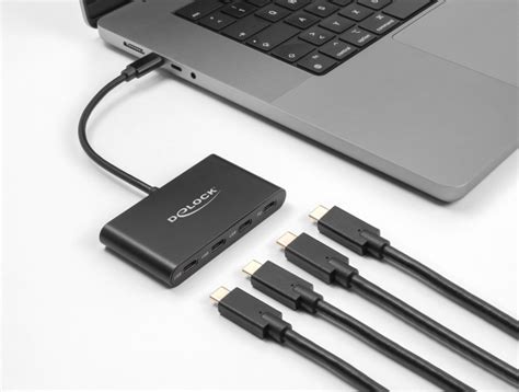 Delock Products 64174 Delock Usb 32 Gen 1 Usb Type C™ Hub With 3 X Usb