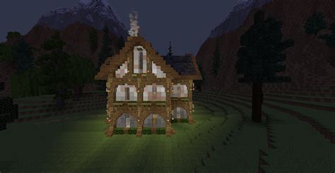 Fully Furnished Medieval House Schematic Minecraft Map