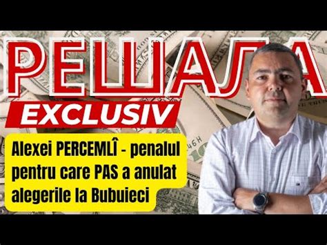 Scandalos Primarul Bubuieciului Pentru Care Sandu A Anulat Alegerile