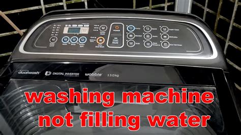 Washing Machine Not Filling With Cold Water At Lorena Mullens Blog