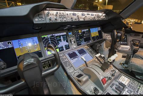 JetPhotos On Twitter On The Flight Deck Of A Qantas 787 After Landing