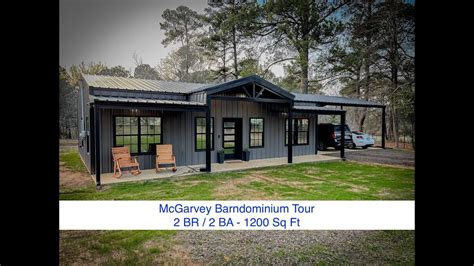 Barndominium Tour 1200 Sq Ft 2 Bedroom 2 Bath Barndominium Barn