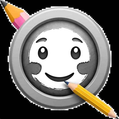 Canvas With Pencil Sketch Emoji Ai Emoji Generator
