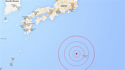 Strong 7 8 Quake Strikes Off Japans Remote Bonin Islands — Rt World News