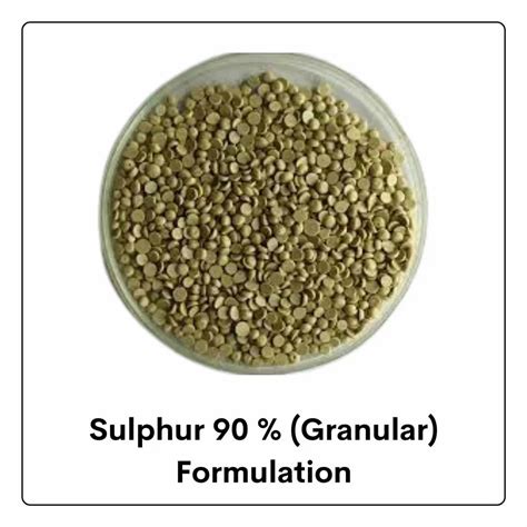 Granules Sulphur 90 WDG AAYNA SULPHUR 90 25 Kg HDPE Bag At Best