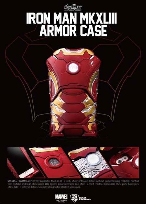 iron man mark  armor iphone  case gadgetsin