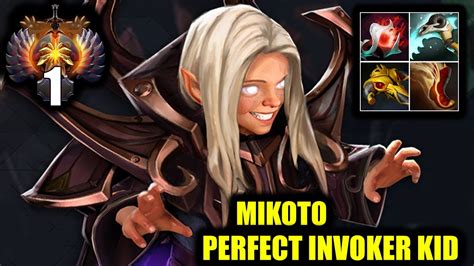 Rank Top Sea K Mmr Mikoto Perfect Invoker Kid Dota