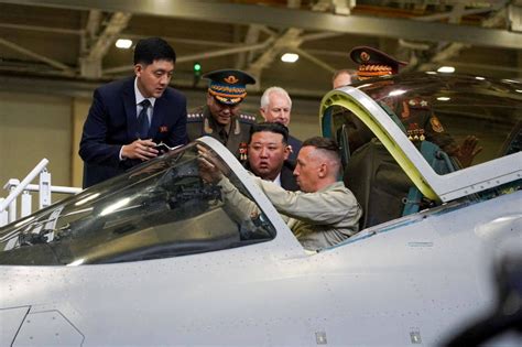 North Korea's Kim inspects Russian fighter jet plant under Western sanctions | Reuters