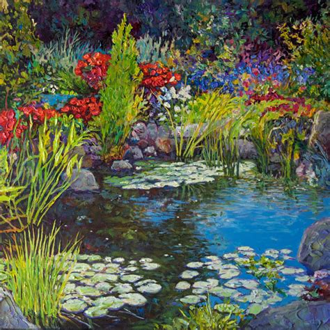 Southwest Garden Paintings Burrowfineart