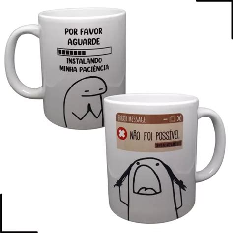 Caneca Flork Por Favor Aguarde Instalando Paciencia Parcelamento Sem