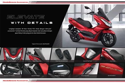 Aksesoris Resmi Honda Pcx Honda Cengkareng