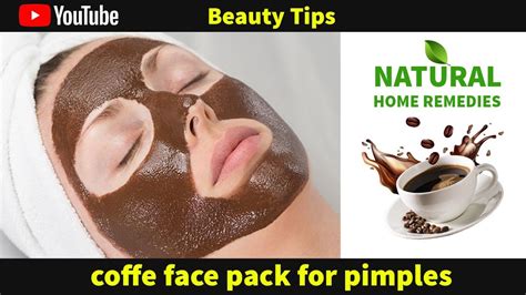 Coffee Face Pack For Pimple Youtube