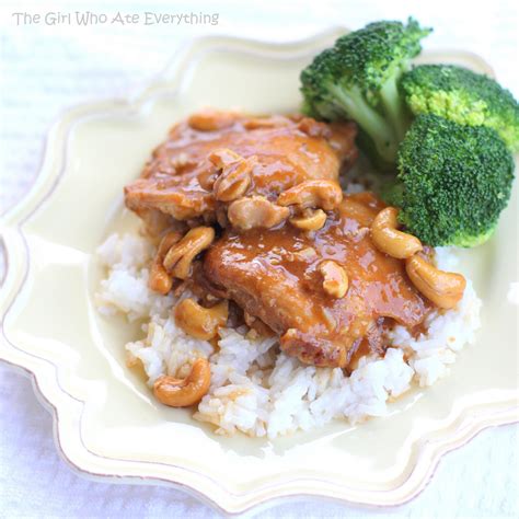 Slow Cooker Cashew Chicken The Girl Who Ate Everything