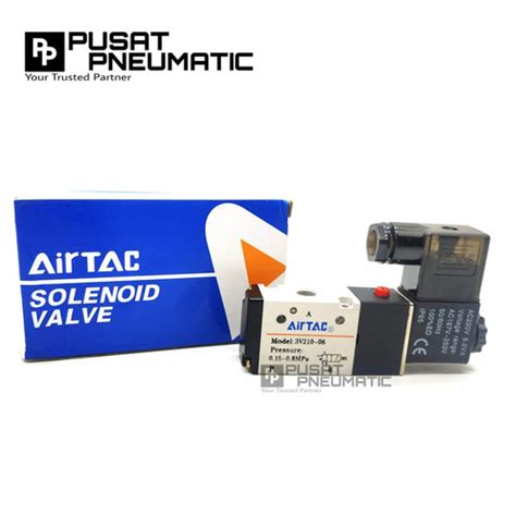 Jual Solenoid Valve V Airtac V Ac V Dc Voltase Ac