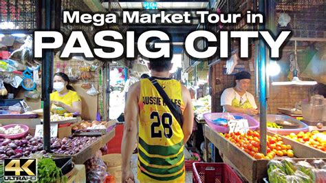 Walking Around The Pasig City Mega Market Pasig Philippines K Youtube