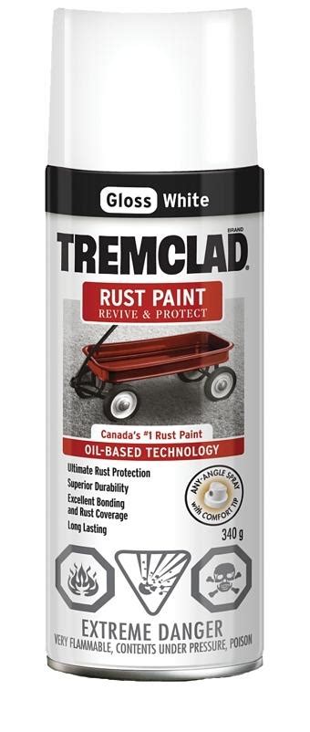 Rust Oleum RUST PNT SPRY INT EXTR GLO WHT Paradise Lumber Hardware