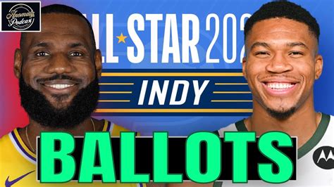 My Official Nba All Star Ballot Youtube