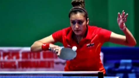 Manika Becomes First Indian Woman To Reach Asian Cup Table Tennis