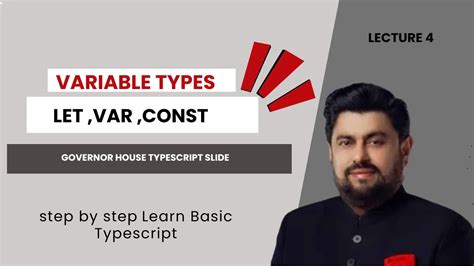 Let Var Const Learn Typescript From Governor House Typescript