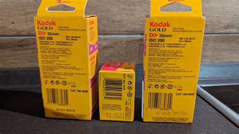 Kodak Gold 200 135 36 3er Pack 2x Kodak Color Plus 200 Analog Film