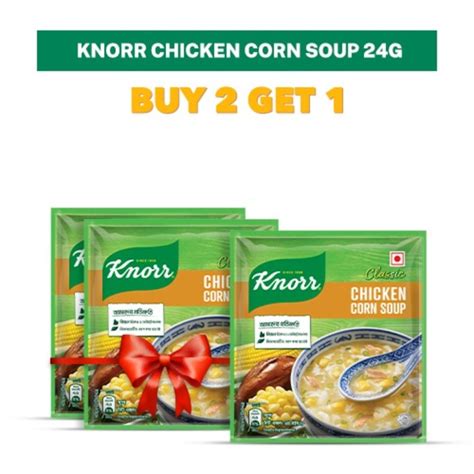 Knorr Soup Chicken Corn 24g Buy 2 Get 1 Free