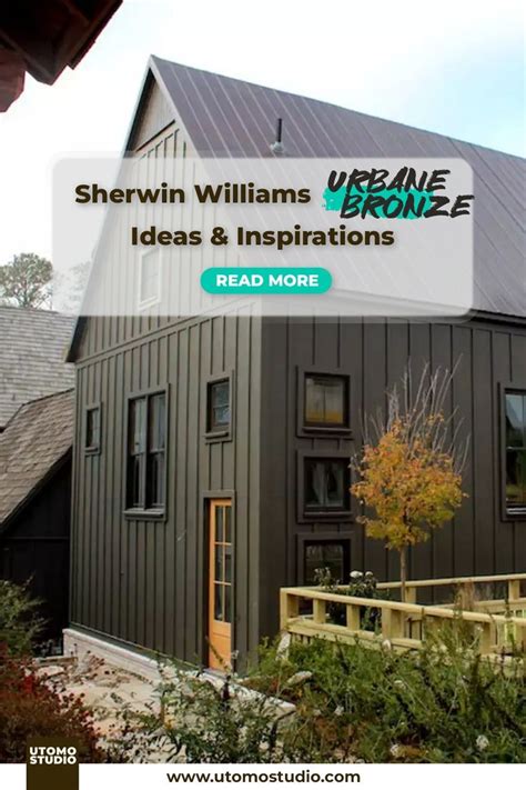 Sherwin Williams Urbane Bronze The Perfect Exterior Facade Sw 7048