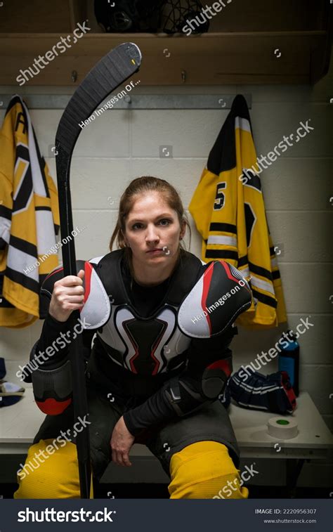 Hockey Girl Player Photos and Images | Shutterstock