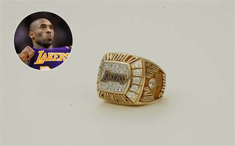 Kobe Bryant's 2000 NBA Championship Ring Sold For $927K