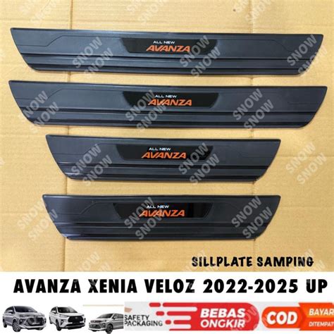 Jual Sill Plate Sillplate Samping All New Avanza Xenia Veloz