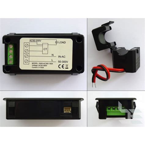 Digital electricity meter (energy meter, energy monitor) Keweisi KWS ...