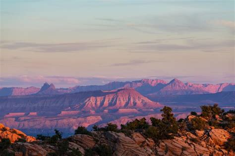 Premium Photo | Zion national park at sunrise. utah, usa