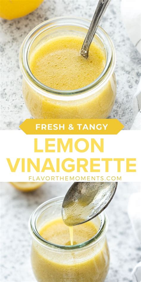 Perfect Lemon Vinaigrette Dressing Artofit