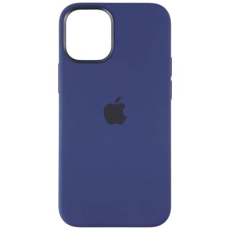 Iphone 12 Mini Silicone Case With Magsafe Deep Navy