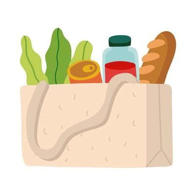 Grocery Bag Vector Art, Icons, and Graphics for Free Download