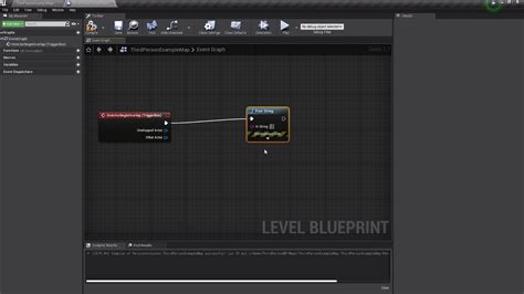 Unreal Engine Branch 05 Introduction To Level Blueprint YouTube