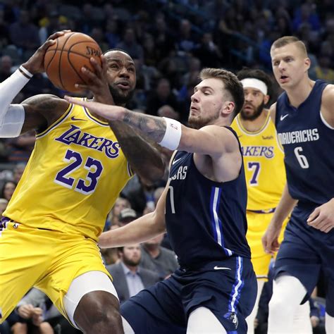 Lebron James Luka Doncic Triple Double As Lakers Outlast Mavericks In Ot News Scores