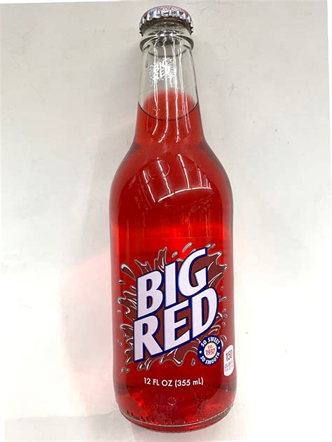 Big Red Deliciously Different Texas Cream Soda Soda Pop Shop