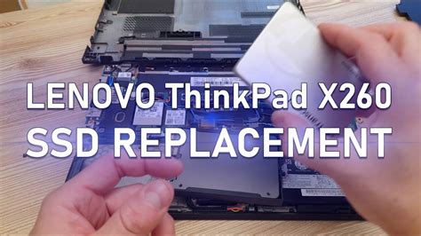 Lenovo ThinkPad X260 SSD Replacement YouTube