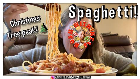 Spaghetti Mukbang 🍝 Eat With Me Please Xo 💋🖤 Youtube