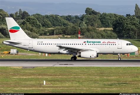 LZ LAD European Air Charter Airbus A320 231 Photo By Lewis Rowland ID