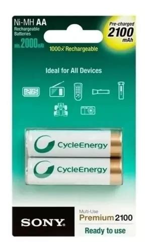 Sony Cycle Energy Nh Aa B Kn Pila Recargable Aa Pack Unidades