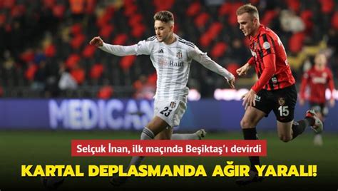 MAÇ SONUCU Gaziantep FK 2 0 Beşiktaş