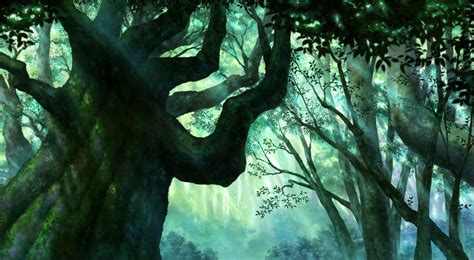 🔥 [130+] Anime Forest Backgrounds | WallpaperSafari