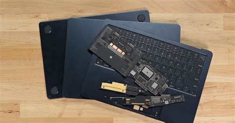 Der Teardown Von Ifixit Zeigt Das Innere Des Macbook Air M Presseraum At