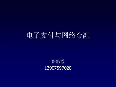 2010第0章电子支付支付与网络金融word文档在线阅读与下载无忧文档