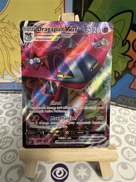 Pokémon TCG Dragapult VMAX Rebel Clash 093 192 Holo Ultra Rare eBay